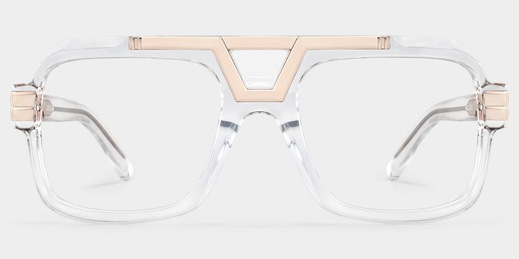 Croswell Aviator Clear Glasses