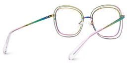 Dilcia Square Iridescent Glasses3