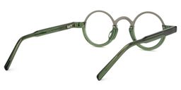 Lumy Round Green Glasses3