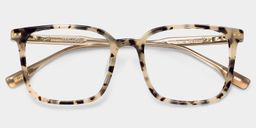 Zoe Tortoise Square Glasses6