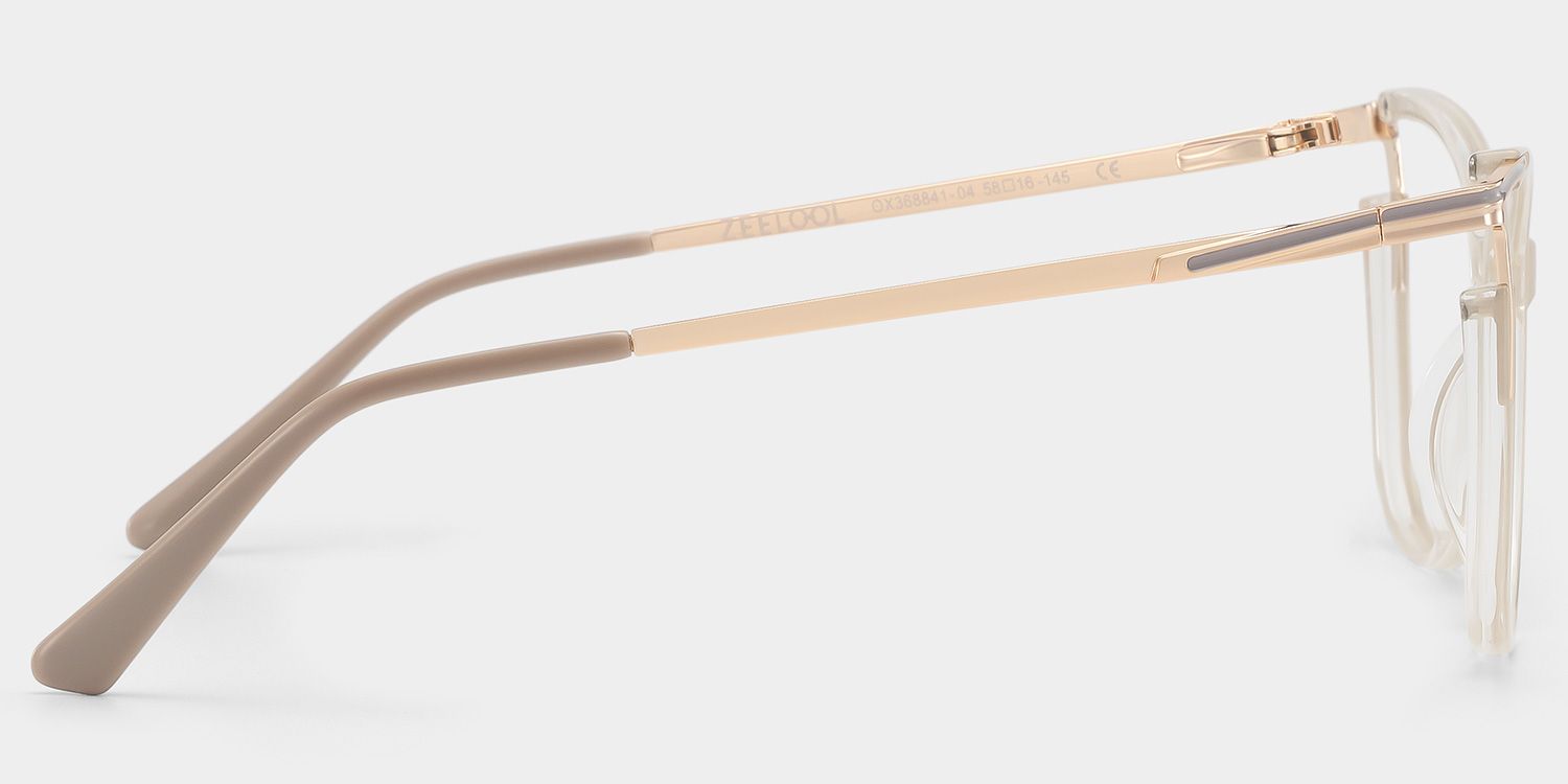 Yomary Cateye Khaki EyeGlasses | Zeelool Optical4