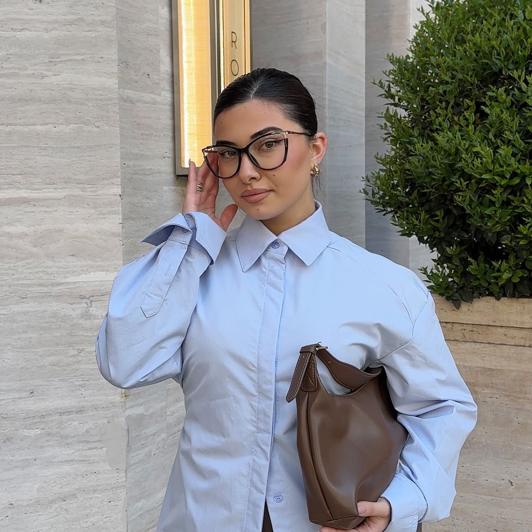 Yomary Black Cateye Frame Glasses | Zeelool Optical4