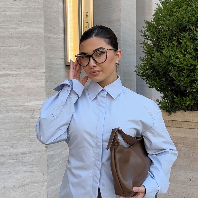 Yomary Cateye Black Glasses hover