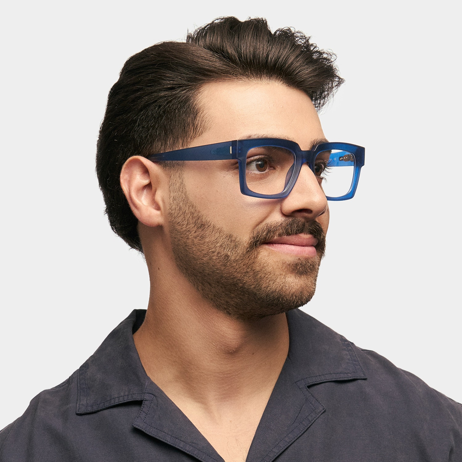 Amadeo Rectangle Blue Glasses1