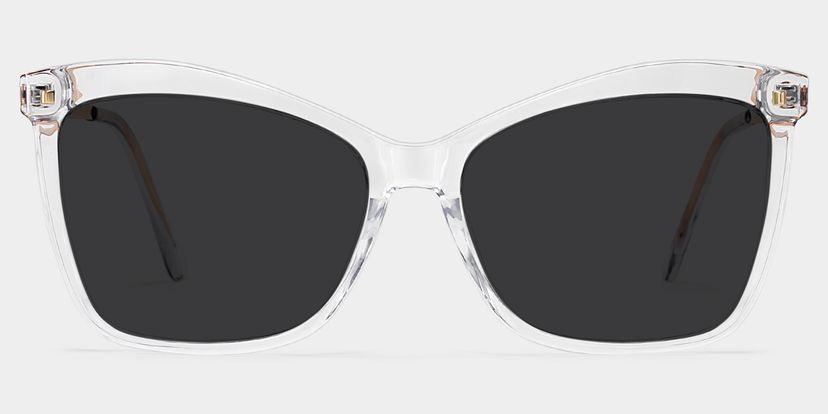 Isaebella Butterfly Clear Sunglasses