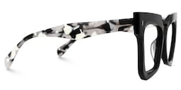 Salaam Square Black Glasses2