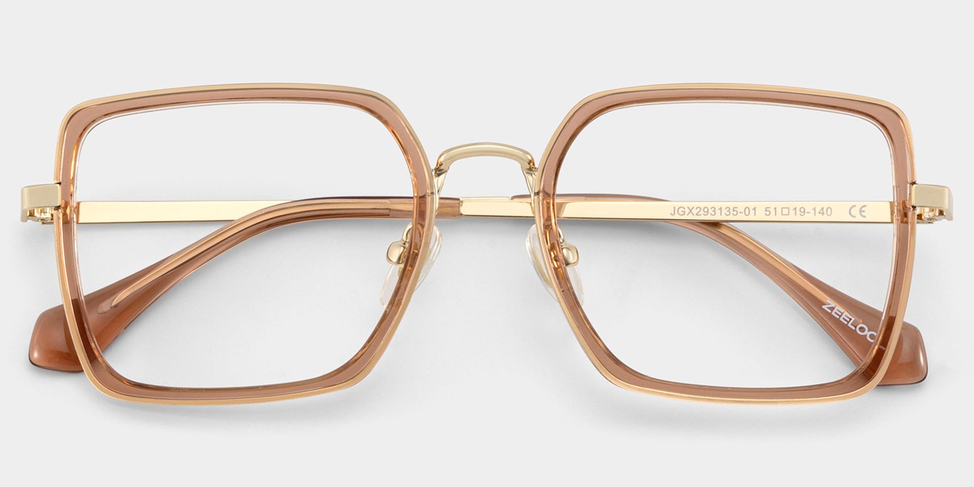 Shane Brown Frame Glasses with Square Frame Online | ZEELOOL2