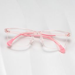 Sunny Rectangle Pink Glasses0