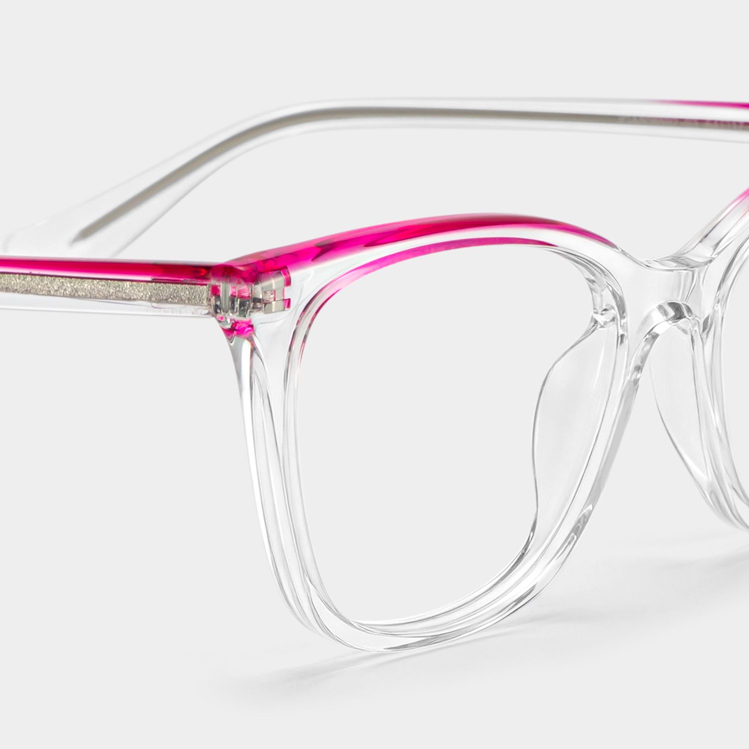 Margaret Cat Eye Clear Color Frame Glasses Online | ZEELOOL5