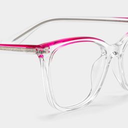 Margaret Clear Cat-eye Glasses5