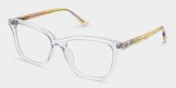 Faith Clear Rectangle Glasses4