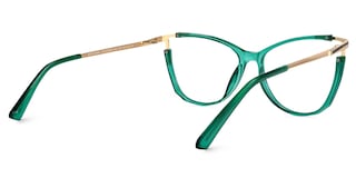 Yomary Cateye Green Glasses3