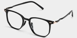 Isla Geometric Black Glasses3