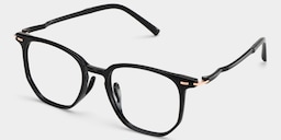 Isla Geometric Black Glasses3