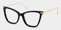 Hilary Butterfly Black Glasses3