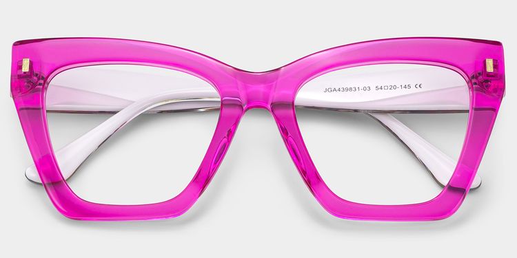 Mackey Butterfly Pink Glasses