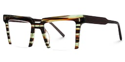 Ramzan Square Multicolor Glasses1