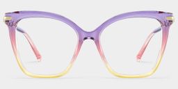 Lamar Butterfly Multicolor Glasses3