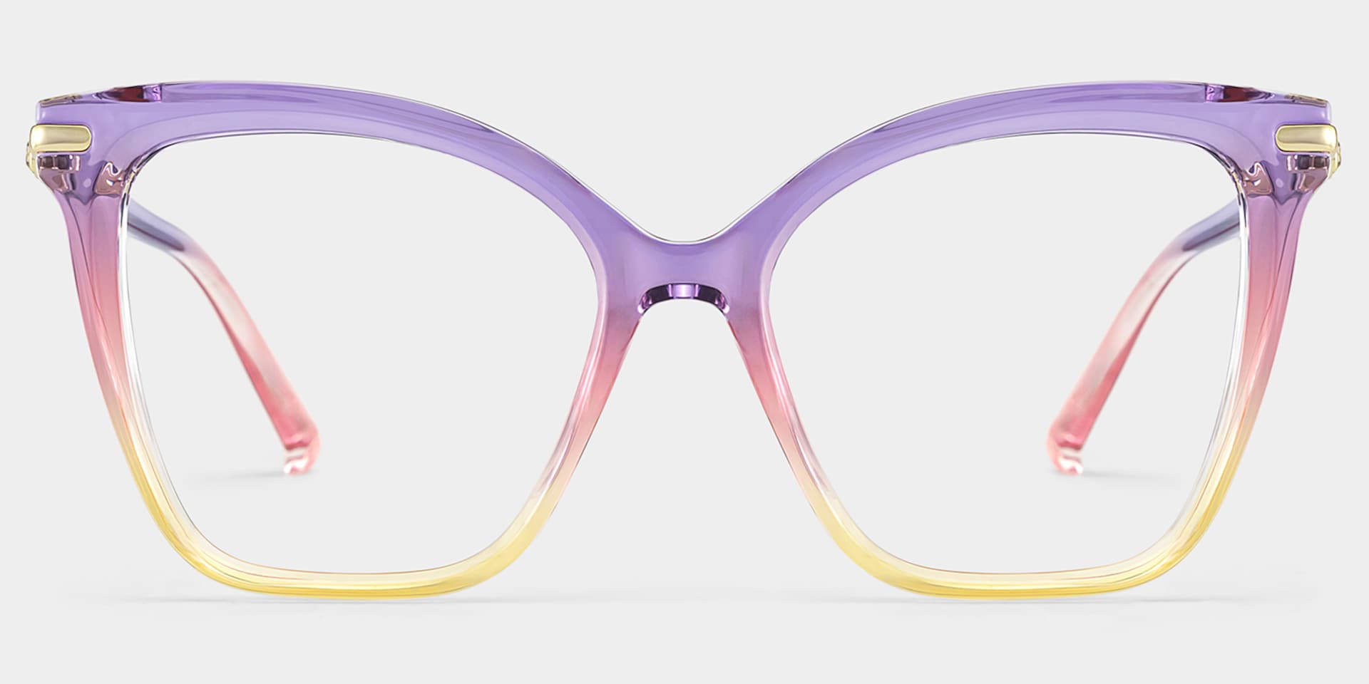 Lamar Multicolor Frame Glasses with Butterfly Frame Online | ZEELOOL3