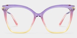 Lamar Butterfly Multicolor Glasses3