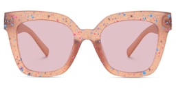 Malcolm Square Matte Brown Sunglasses0