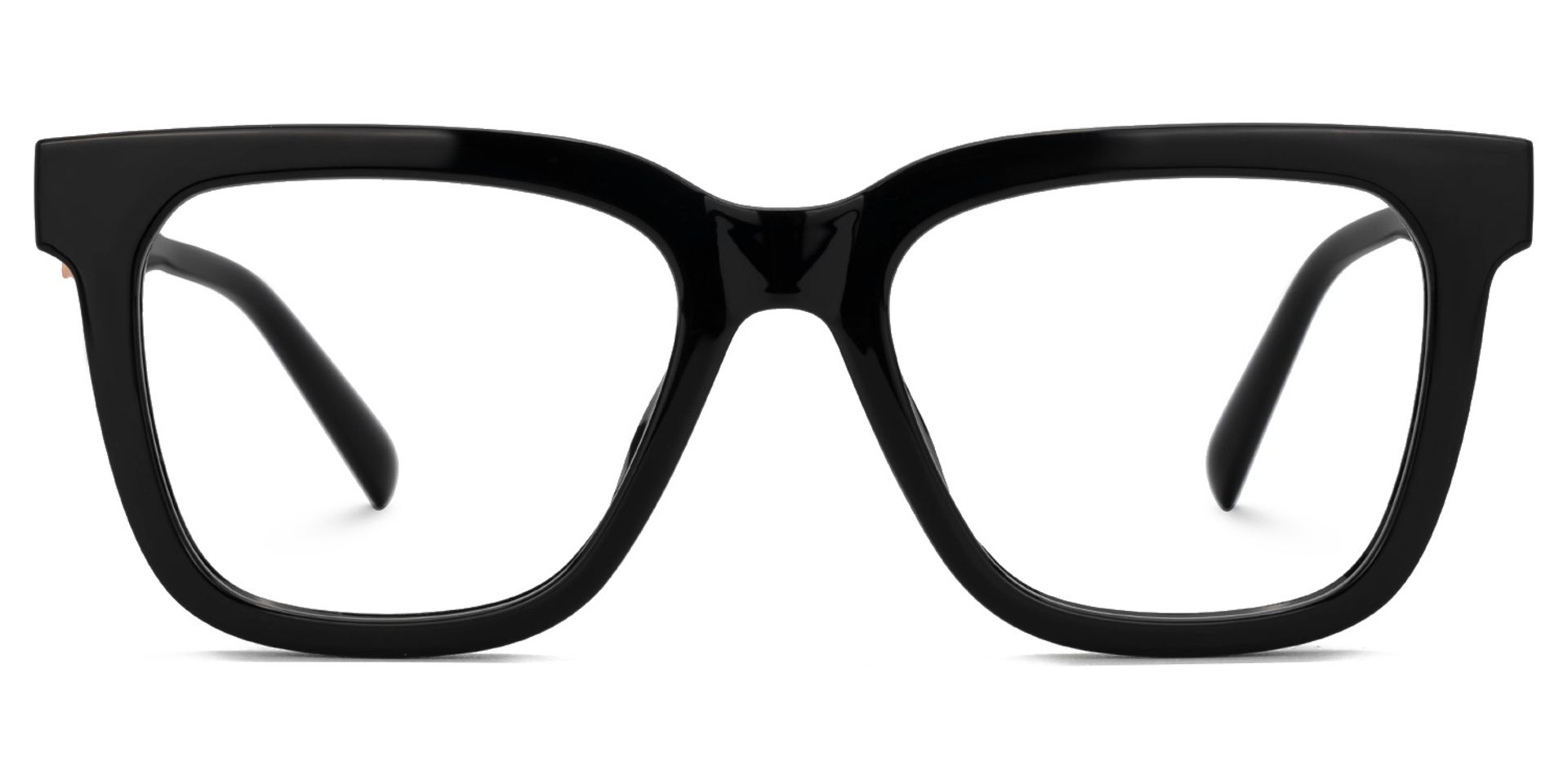 Black TR90 Square Eyeglasses- Molleda0