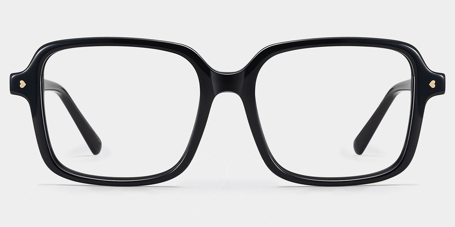 Talia Black Frame Glasses with Square Frame Online | ZEELOOL3