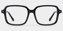 Talia Square Black Glasses3