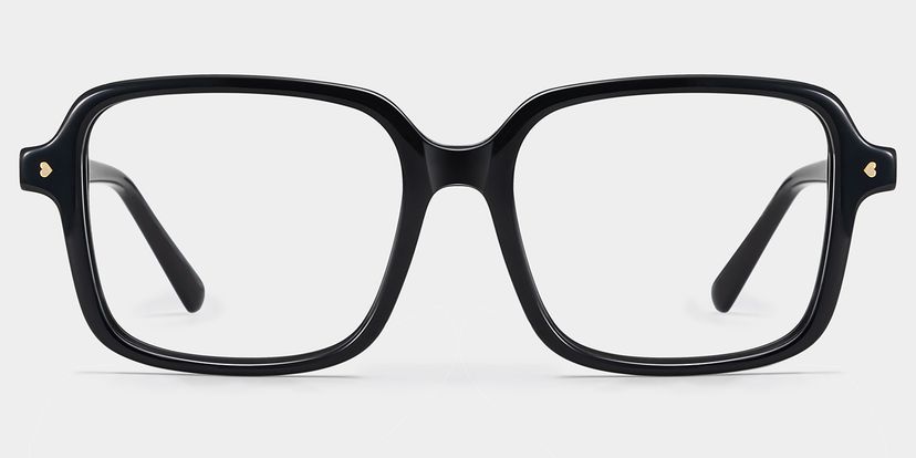 Talia Square Black Glasses