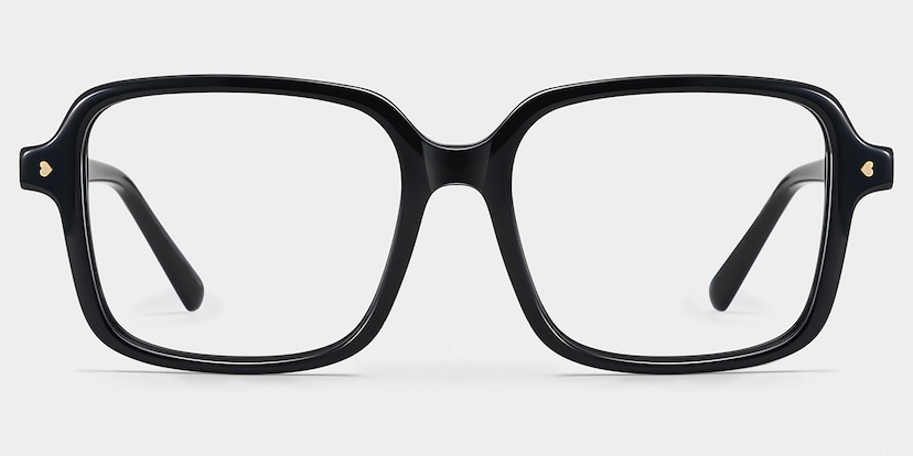 Talia Square Black Glasses