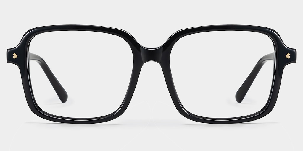 Talia Square Black Glasses
