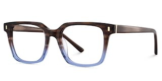 Pagel Square Brown Blue Glasses3