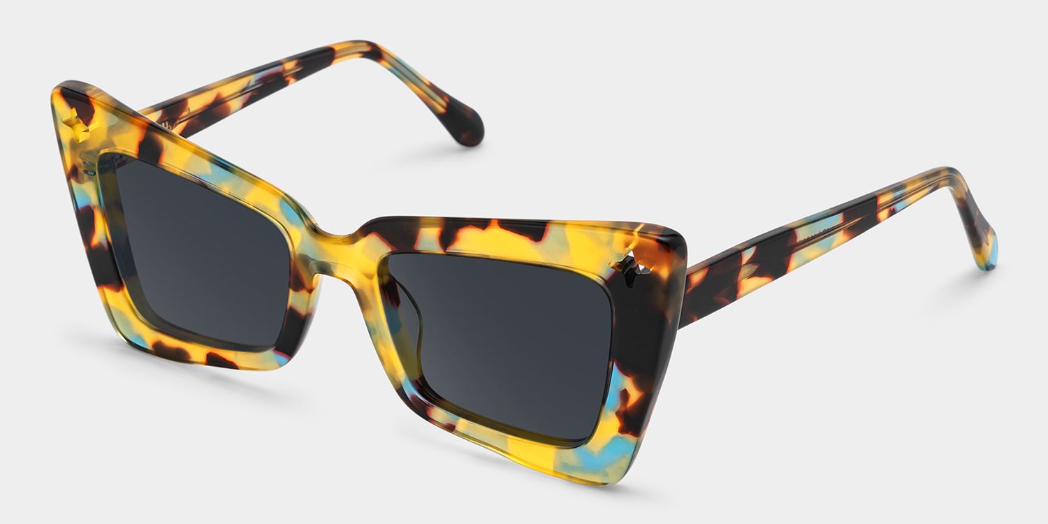 Kairos Cateye Tortoise Sunglasses | Zeelool Glasses2