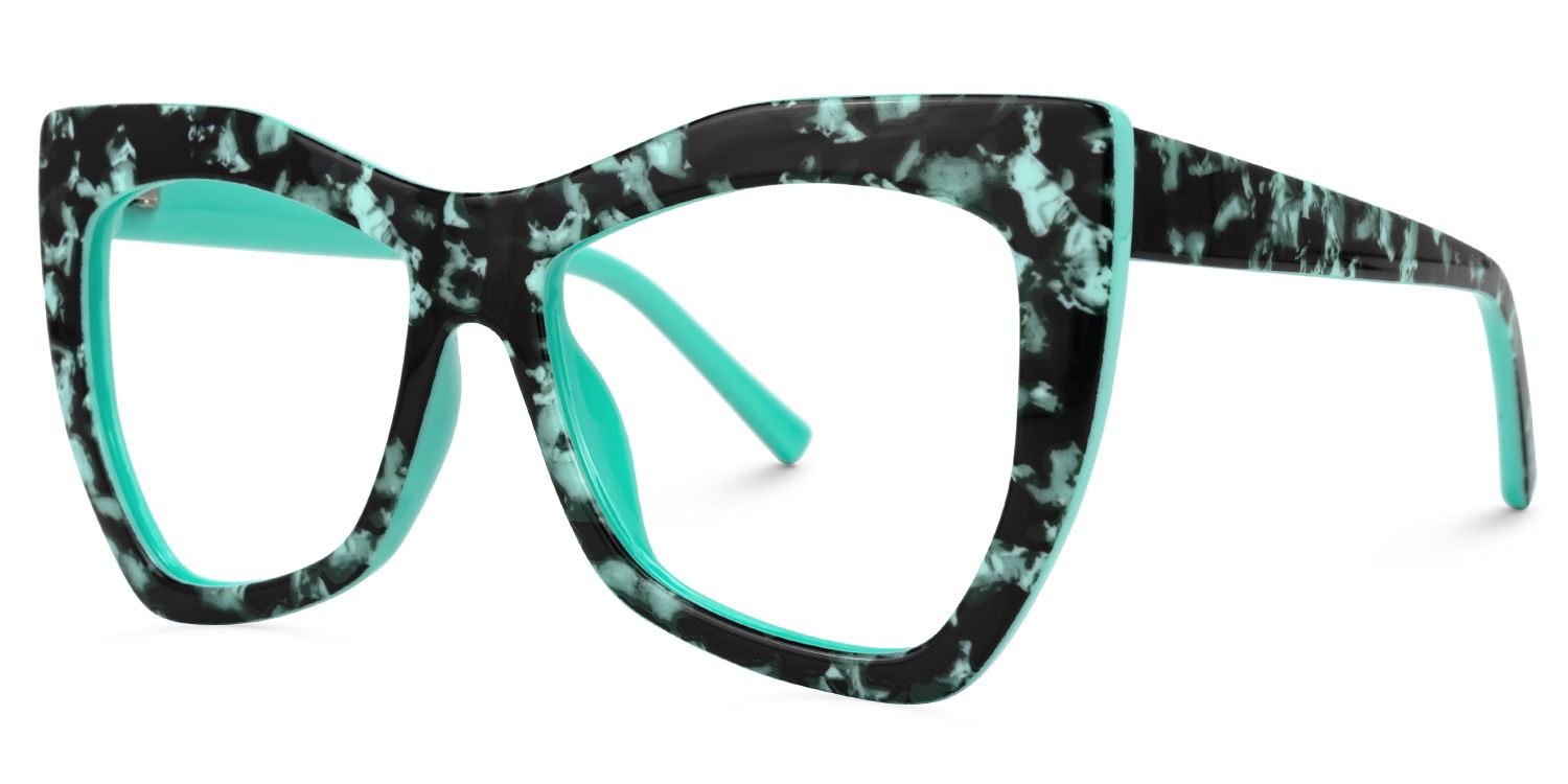 Butterfly Zenteno Green Glasses deals -Zeelool Glasses