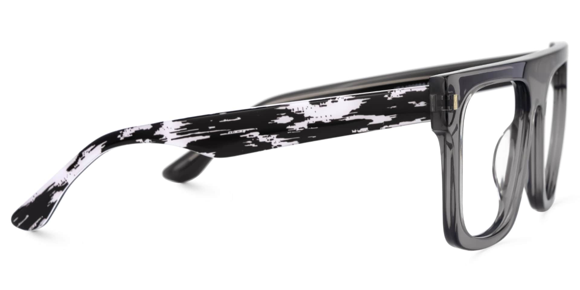 Tyndale Gray Aviator Eyeglasses and Glasses Frame2