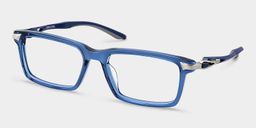 Orion Blue Rectangle Glasses2