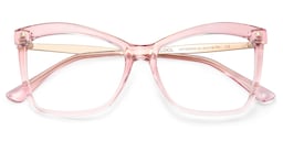 Isaebella Butterfly Pink Glasses2