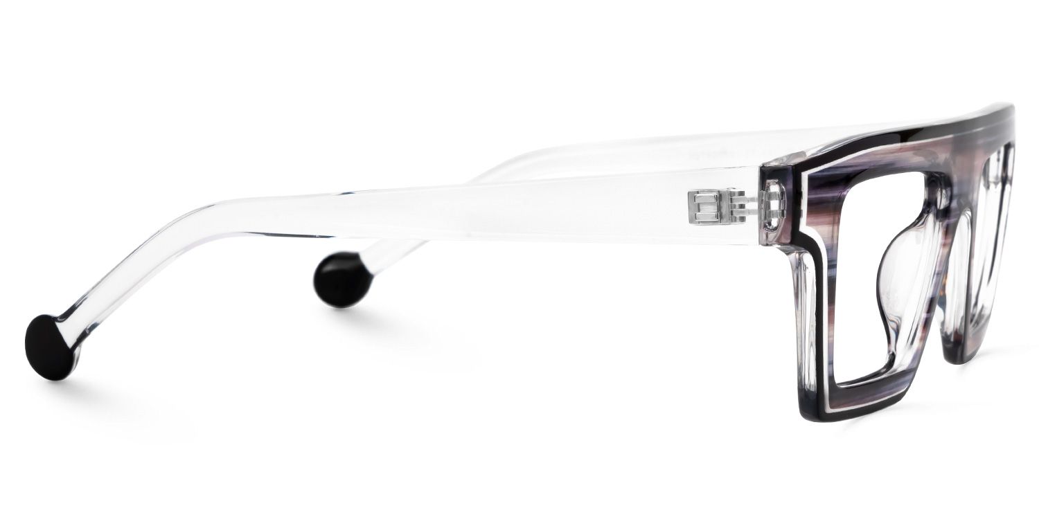 Gerri Brown Rectangle Frame Glasses Online | Zeelool Optical2