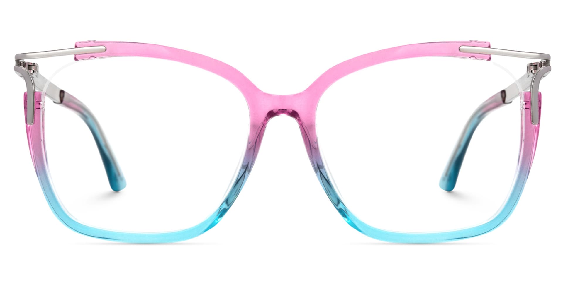 Spring hinges Sidibe Eyeglasses, Sidibe Blue and Pink Glasses -Zeelool0