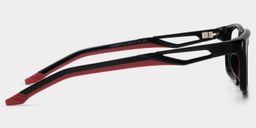 Emory Black Rectangle Glasses4