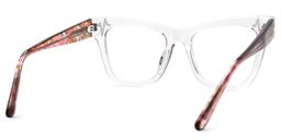 Cara Butterfly Clear Glasses3
