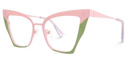 Michele Butterfly Two-Tone Glasses1