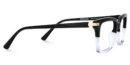 Langston Rectangle Black-Crystal Glasses4