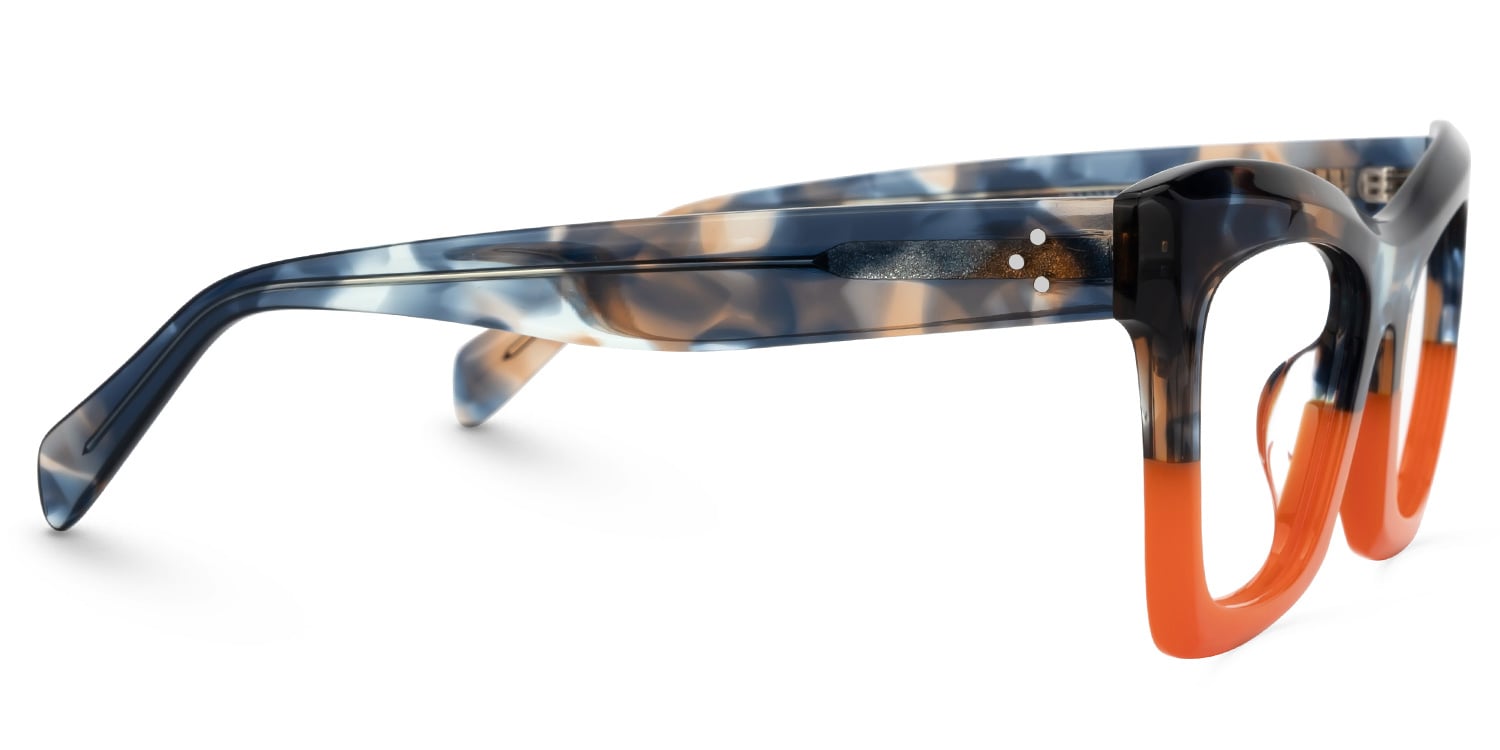 New Arrival Orange Color for Benitez Frame Glasses | Zeelool2