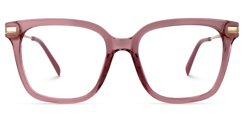 Jacqui Square Pink Glasses