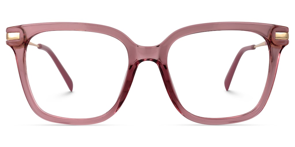 Jacqui Square Pink Glasses