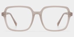 Kenneth Khaki Square Glasses1