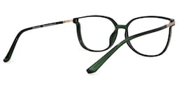 Rodz Square Dark-Green Glasses3