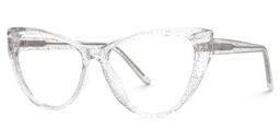 Tarun Cateye Clear Glasses1