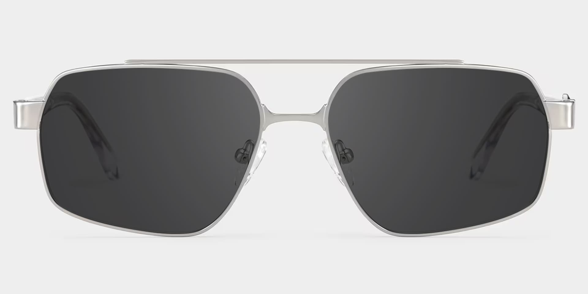 Sterling Eyeglasses in Aviator Silver Frame | ZEELOOL0